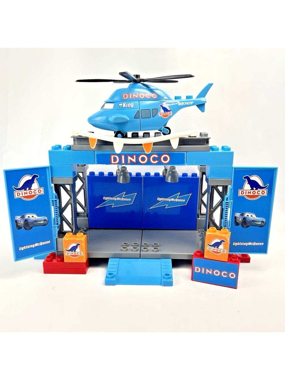 Mega Bloks Disney Cars Dinoco Stage 7785 INCOMPLETE Replacement Parts **Read**